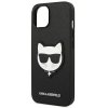 Karl Lagerfeld KLHCP14MSAPCHK iPhone 14 Plus / 15 Plus 6,7 hardcase czarny/black Saffiano Choupette Head Patch